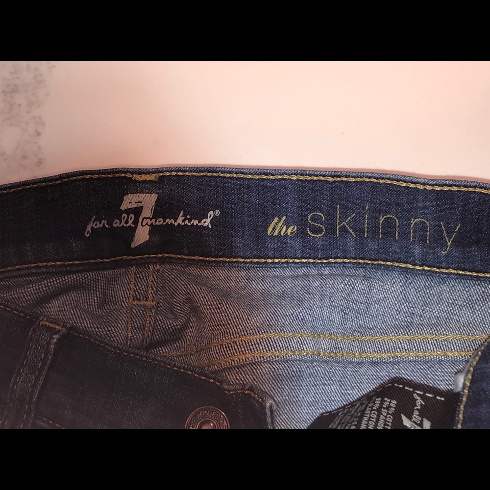 🎉host pick🎉Euc 7 for all mankind jeans size 26 - Picture 6 of 6